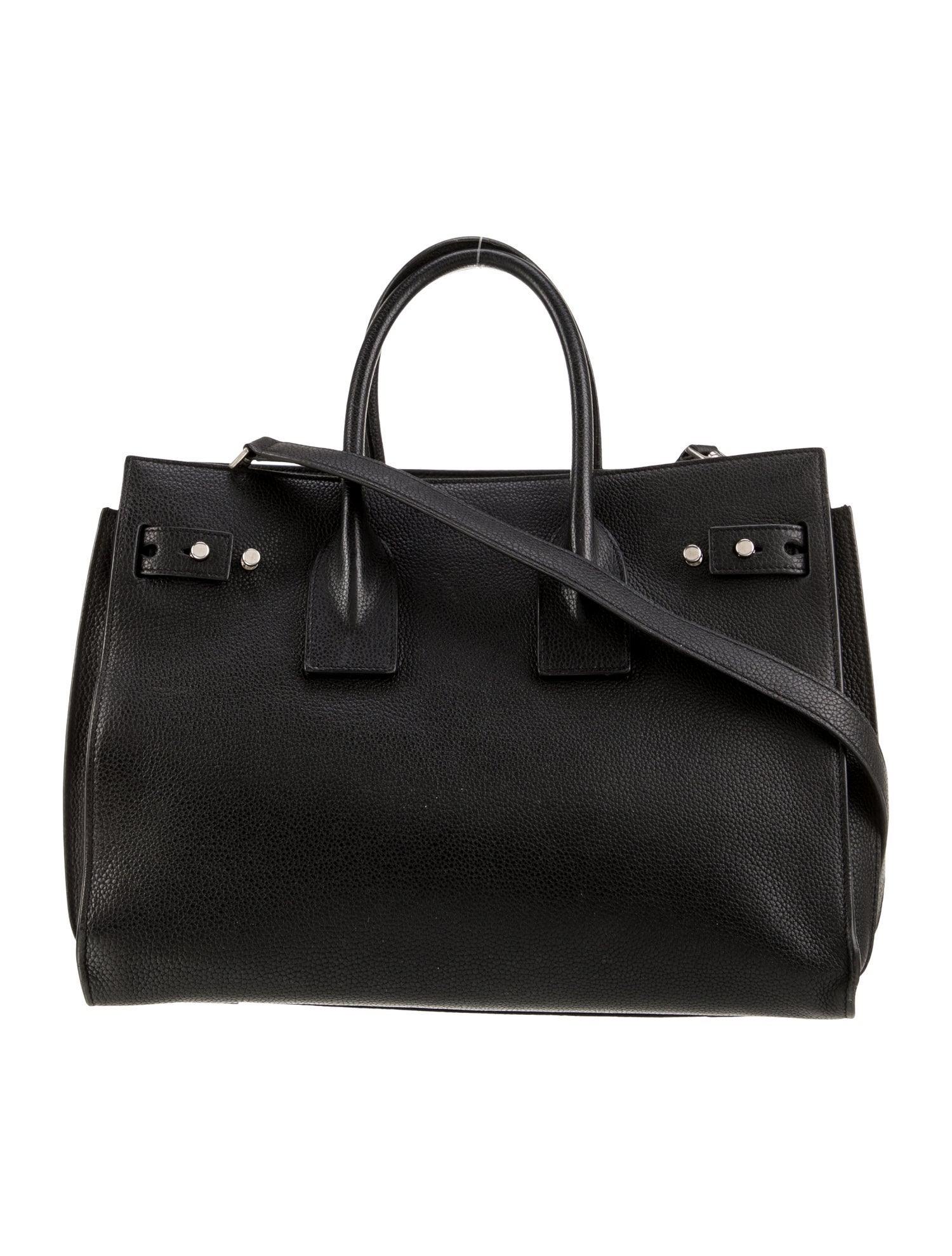 Saint Laurent Leather Sac De Jour Small
